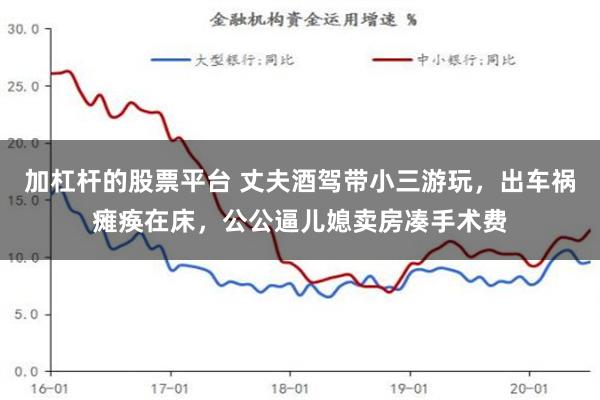 加杠杆的股票平台 丈夫酒驾带小三游玩，出车祸瘫痪在床，公公逼儿媳卖房凑手术费