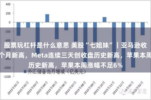 股票玩杠杆是什么意思 美股“七姐妹”｜亚马逊收涨0.9%创两个月新高，Meta连续三天创收盘历史新高，苹果本周涨幅不足6%