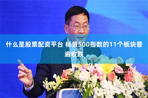 什么是股票配资平台 标普500指数的11个板块普遍收跌