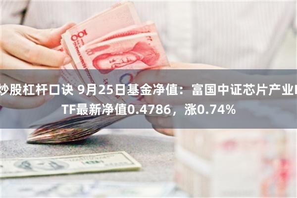 炒股杠杆口诀 9月25日基金净值：富国中证芯片产业ETF最新净值0.4786，涨0.74%