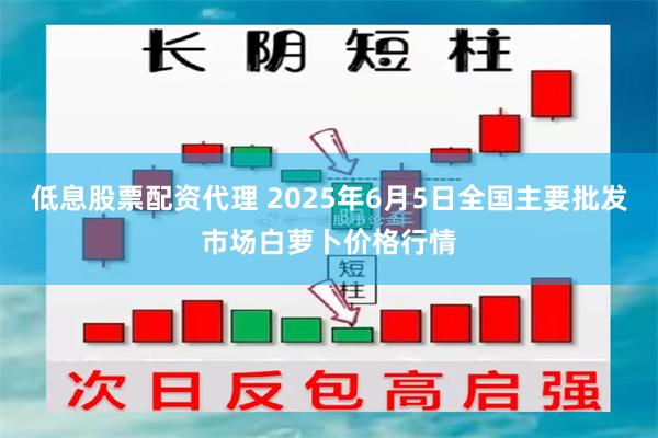 低息股票配资代理 2025年6月5日全国主要批发市场白萝卜价格行情
